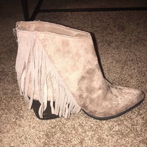 Taupe Color Booties 😍 SIZE 9 Brand New